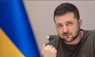 Tổng thống Ukraine Volodymyr Zelenskiy. (Ảnh: Reuters)