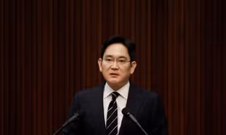 Ông Jay Y. Lee chính thức trở thành chủ tịch điều hành tập đoàn Samsung. (Ảnh: Reuters)