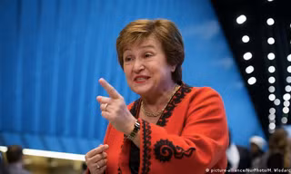 Tổng giám đốc điều hành IMF Kristalina Georgieva. (Ảnh: DW)