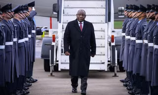 Tổng thống Nam Phi Cyril Ramaphosa. (Ảnh: CNN)