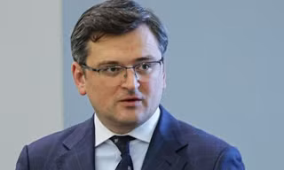 Ngoại trưởng Ukraine Dmytro Kuleba. (Ảnh: Getty)