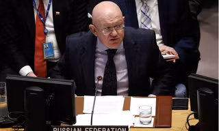Đại sứ Nga tại Liên Hợp quốc Vassily Nebenzia. (Ảnh: Tass)