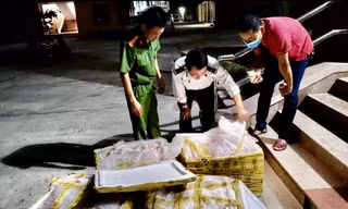 Phát hiện lượng lớn nội tạng, nầm lợn không rõ nguồn gốc trên xe khách