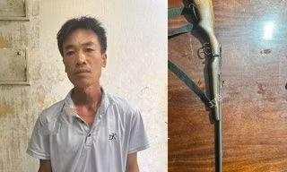Đối tượng Vinh tại Cơ quan Công an