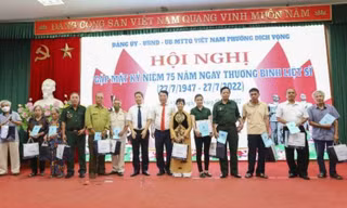 Phường Dịch Vọng tổ chức nhiều hoạt động đền ơn đáp nghĩa