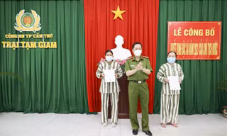Cần Thơ: 15 phạm nhân được xét giảm thời hạn phạt tù