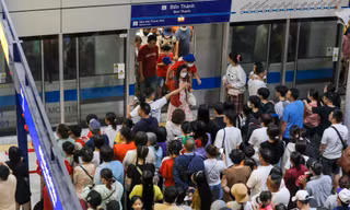 Bất ngờ doanh thu metro TPHCM dịp Tết 