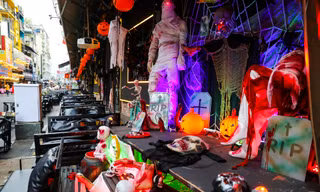 Phố Tây Bùi Viện ngập tràn hình ảnh ‘ma mị’ trước đêm Halloween