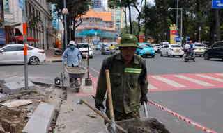 Vỉa hè trung tâm TPHCM đồng loạt chỉnh trang với kinh phí 220 tỷ đồng