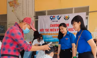 Hớt tóc miễn phí cho trẻ em khó khăn tại Cần Thơ