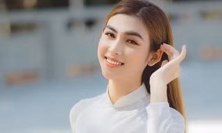 Nụ cười 'tỏa nắng' của nữ sinh viên đất Tây Đô