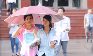 Thí sinh nhận định đề thi vừa sức