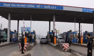 Trạm thu phí số 1 QL5.