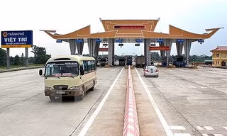 Nhà đầu tư đề xuất Bộ GTVT cho tăng phí qua trạm BOT cầu Hạc Trì (cầu Việt Trì mới).