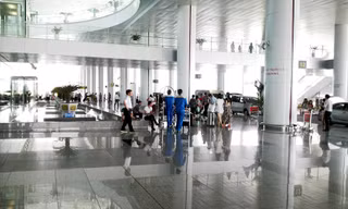 Sảnh nhà ga T2 Nội Bài. Ảnh minh họa.