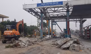 Chính thức tháo dỡ BOT Tân Đệ chuyển về đường tránh