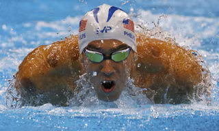 Phelps xứng danh kỷ lục gia hàng đầu tại Olympic. Ảnh: Reuters.