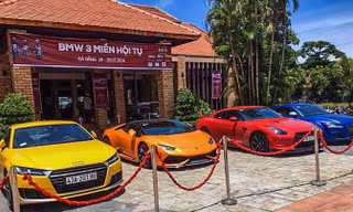 Dàn siêu xe khủng xuất hiện tại buổi gặp gỡ.