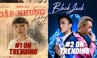 Chưa đầy 1 tuần, Hiền Hồ “hội ngộ” với Soobin trên Top trending YouTube Việt Nam