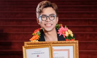 Diễn viên Minh Dự đạt Huy chương Vàng đầu tiên trong sự nghiệp diễn xuất