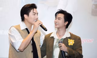 Anh Tú Voi - Bùi Công Nam song ca ăn ý trong buổi ra mắt show âm nhạc