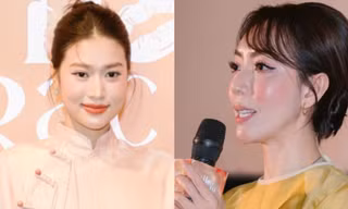 Thu Trang, Tiến Luật nói gì về việc mời Hoa hậu Thiên Ân đóng phim?