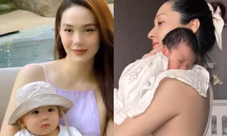 "Thế lực nhí" nhà Minh Hằng, Bảo Anh gây sốt vì quá dễ thương