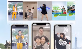 Trang Lou - Tùng Sơn và bé Xoài "bắt trend" tham gia thử thách tập thể dục siêu đáng yêu