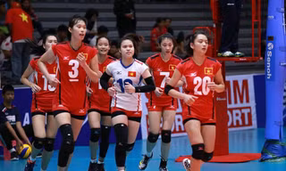 Các cầu thủ bóng chuyền U23 nam, nữ QG không có được điều kiện tập luyện, trang thiết bị đầy đủ chuẩn bị cho giải U23 châu Á sắp tới. ảnh: CTV