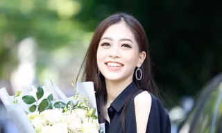 Á hậu Phương Nga xuất hiện giản dị sau cuộc thi Miss Grand International