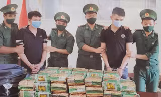 Các đối tượng trong vụ vận chuyển 40kg ma túy đá trong chuyên án AG 420 