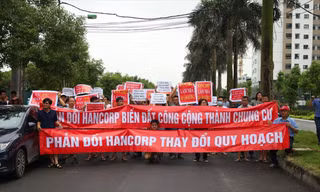 Cư dân khu Ngoại giao đoàn phản đối chủ đầu tư phá vỡ quy hoạch 