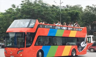 Hà Nội sẽ có thêm một tuyến xe buýt 2 tầng tương tự tuyến 1 đang hoạt động. Ảnh: T.Đảng