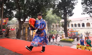 Hoàng thành Thăng Long cần được phục dựng kiến trúc và các giá trị phi vật thể để xứng tầm di sản hơn nữa Ảnh: KỲ SƠN 