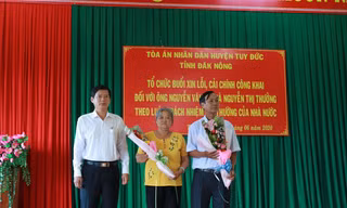 Cán bộ gây oan sai không phải trực tiếp xin lỗi