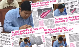 Sẽ thu hồi quyết định bổ nhiệm phó giám đốc sở ‘siêu tốc’