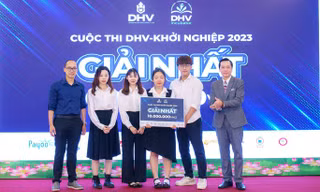Tìm ra Quán quân cuộc thi ‘DHV - Khởi nghiệp 2023’