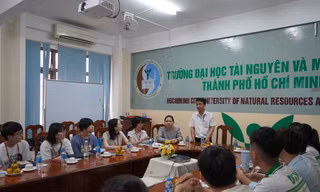 Trường ĐH Tài nguyên và Môi trường TP. HCM nhận hồ sơ xét học bạ từ ngày 20/2