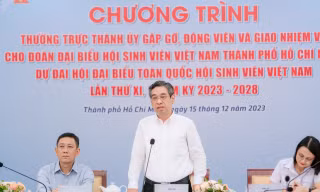 ‘Cần thể hiện hình ảnh đẹp của sinh viên TP. HCM trong mắt bạn bè cả nước’ 