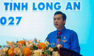 Anh Trần Hải Phú tái đắc cử Bí thư Tỉnh Đoàn Long An