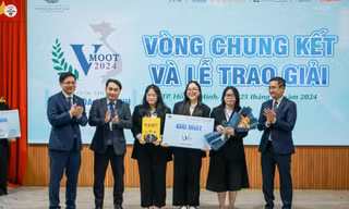 Tìm ra Quán quân cuộc thi ‘Phiên tòa giả định cấp quốc gia năm 2024’