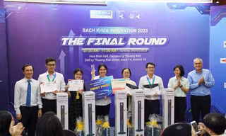  'Màng bọc thực phẩm ăn được làm từ Chitosan và lá ổi' giành giải Nhất 'Bach khoa Innovation 2023'