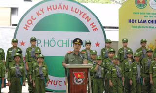 Khai mạc Chương trình ‘Học làm chiến sĩ Công an’ năm 2023
