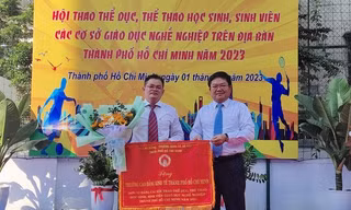 Khai mạc sân chơi thể thao cho học sinh, sinh viên các cơ sở giáo dục nghề nghiệp TP. HCM