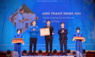 Thạch Ngọc Hải: Gương mặt trẻ tuổi nhất đạt Giải thưởng 'Tình nguyện Quốc gia’ năm 2024