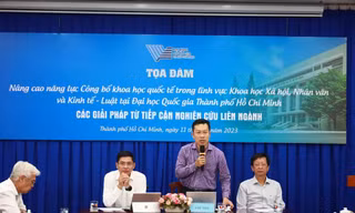 Đề xuất giúp ĐHQG TP. HCM tăng số lượng công bố quốc tế trong lĩnh vực KHXH&NV