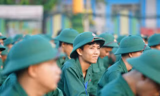 TP. HCM: 1.902 công dân có trình độ đại học, cao đẳng, trung cấp lên đường nhập ngũ