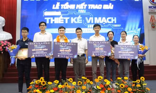 Tìm ra giải Nhất cuộc thi ‘Thiết kế vi mạch cho đô thị thông minh lần I’