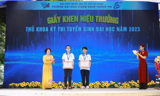 Gặp 2 nam sinh thủ khoa đầu vào trường ĐH Công nghệ thông tin (ĐHQG TP. HCM)
