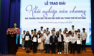 Hơn 1.000 tác phẩm tham gia Giải thưởng Văn học trẻ ĐHQG TP. HCM năm 2022